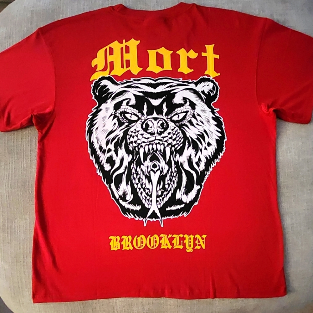 Mishka mens large oversized red